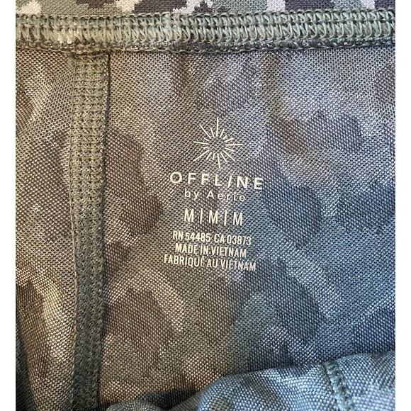 NWT $54.95 Offline By Aerie Cheetah Hi Rise Leggings Size Medium Women’s Olive - Picture 5 of 11